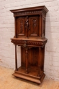 Renaissance style Cabinet in Walnut, France 19th century