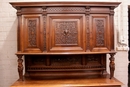 Renaissance style Cabinet in Walnut, France 19th century