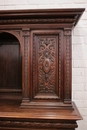 Henri II style Cabinet in Walnut, France 19th century