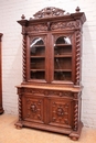 Hunt style Cabinet in Oak, France 19th century