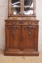 Louis XV style Display cabinet in Walnut, France 19th century