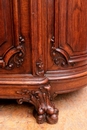 Regency style Display cabinet in Oak, France 19th century