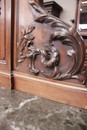 Regency style Cabinet in Walnut, France 1900