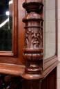 Renaissance style Cabinet in Oak, France 19th century