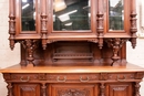 Renaissance style Cabinet in Oak, France 19th century