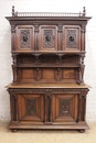 Renaissance style Cabinet in Walnut, France 19th century