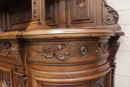 Renaissance style Cabinet in Walnut, France 19th century