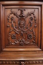 Renaissance style Cabinet in Walnut, France 19th century