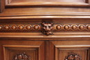 Renaissance style Cabinet in Walnut, France 19th century