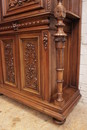 Renaissance style Cabinet in Walnut, France 19th century