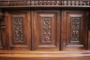 Renaissance style Cabinet in Walnut, France 19th century