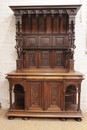 Renaissance style Cabinet in Walnut, France 19th century