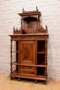 style Cabinet in Walnut, germany 1900