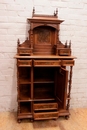 style Cabinet in Walnut, germany 1900