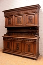 Renaissance style Cabinet in Walnut, France 19th century