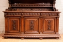 Renaissance style Cabinet in Walnut, France 19th century