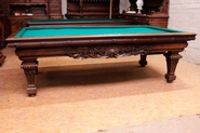 Regency style Billard in walnut