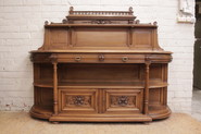 Renaissance bombe cabinet with marble top