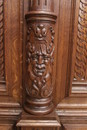 Renaissance style Cabinet in Oak, Belgium 1900