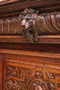 Renaissance style Cabinet in Oak, France 19th century