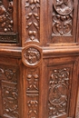 Renaissance style Cabinet in Oak, France 19th century