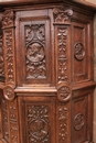 Renaissance style Cabinet in Oak, France 19th century