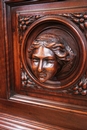 Renaissance style Cabinet in Walnut, France 19th century