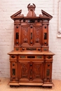 Renaissance style Cabinet in Walnut, France 19th century