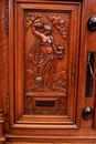 Renaissance style Cabinet in Walnut, France 19th century