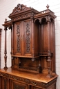 Renaissance style Cabinet in Walnut, France 19th century