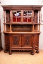 Renaissance style Cabinet in Walnut, France 19th century