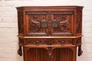 Renaissance style Cabinet in Walnut, France 19th century