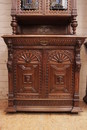 Renaissance style Cabinets in Oak, Belgium 1900