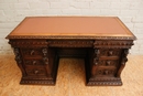 Walnut Renaissance desk