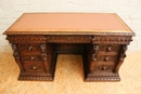 Walnut Renaissance desk