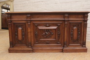 Renaissance desk in walnut