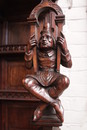 Renaissance style Cabinet in Walnut, France 19th century