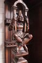 Renaissance style Cabinet in Walnut, France 19th century