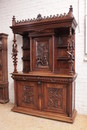 Renaissance style Cabinet in Walnut, France 19th century