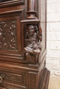 Renaissance style Display cabinet in Walnut, France 19th century