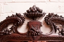 Renaissance style Mirror in Oak, France 19th century