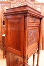 Renaissance style Secretary desk in Walnut, France 19th century