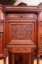 Renaissance style Secretary desk in Walnut, France 19th century