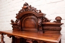 Renaissance style Server in Walnut, France 19th century