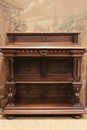 Renaissance style Server in Walnut, France 19th century