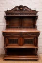 Renaissance style Server in Walnut, France 19th century