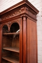 Renaissance style Bookcase in Walnut, France 19th century