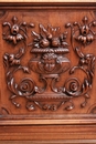 Renaissance style Bookcase in Walnut, France 19th century