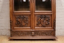 Renaissance style Bookcase in Walnut, France 19th century