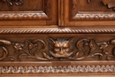 Renaissance style Bookcase in Walnut, France 19th century